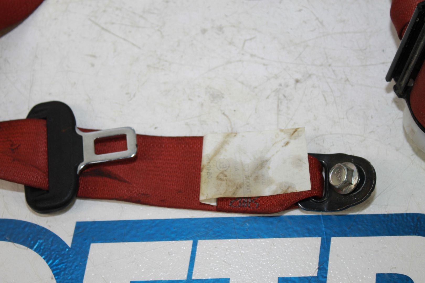 1520 SUBARU WRX STI OEM RH RIGHT PASSENGERS REAR RED SEAT BELT SEATBELT FACTORY eBay
